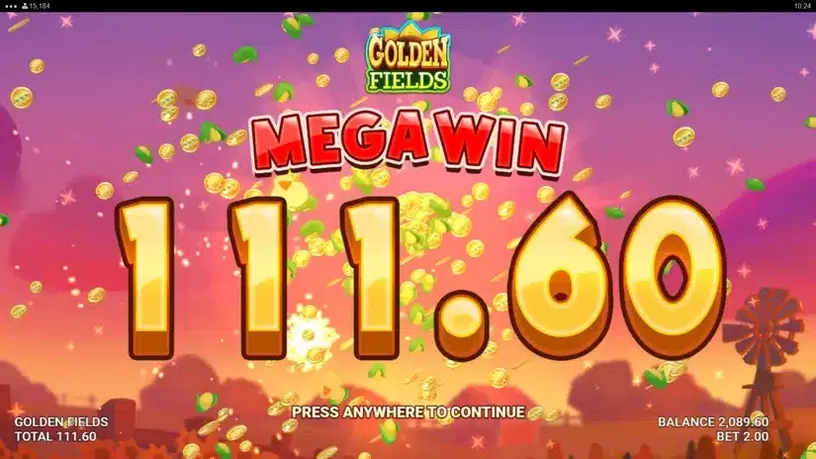 Golden Fields slot screenshot 5