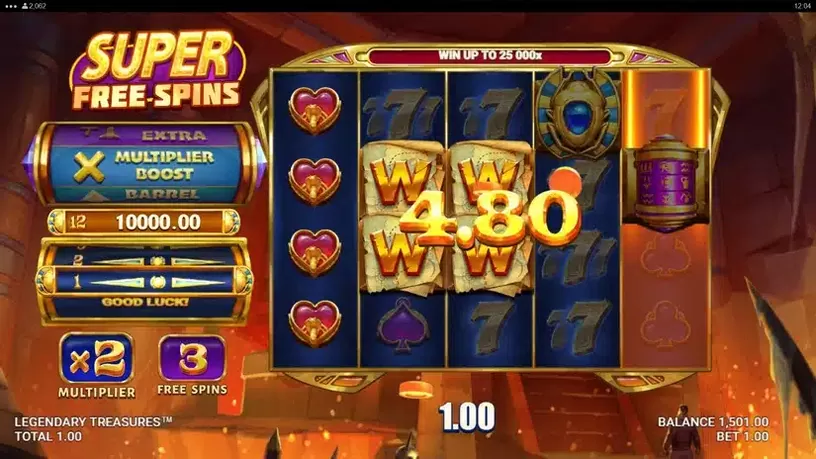 Legendary Treasures slot screenshot 6