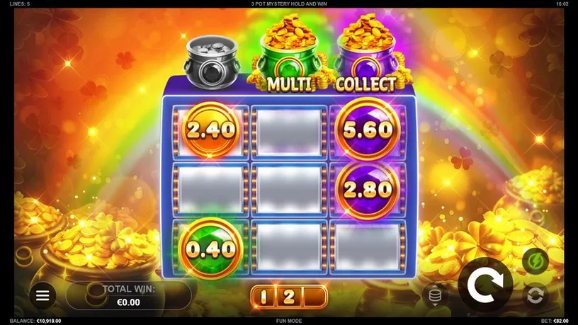 3 Pot Mystery Hold and Win slot screenshot 3