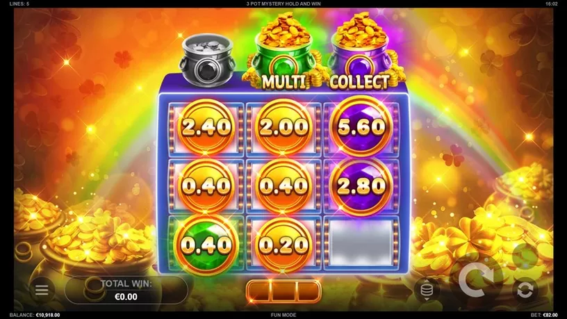 3 Pot Mystery Hold and Win slot screenshot 4
