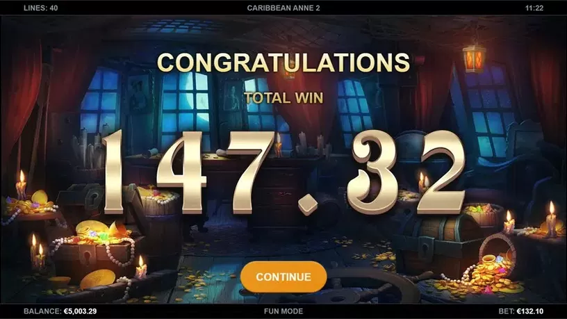 Caribbean Anne 2 slot screenshot 8