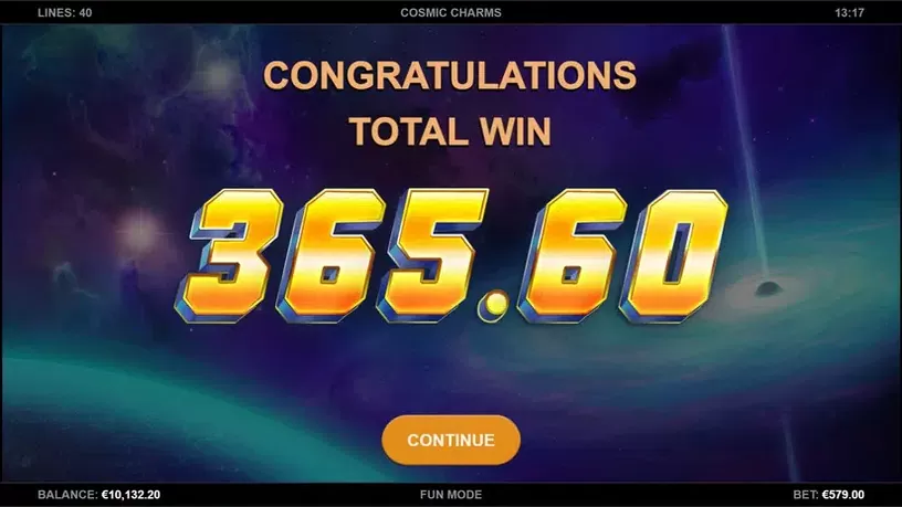 Cosmic Charms slot screenshot 7