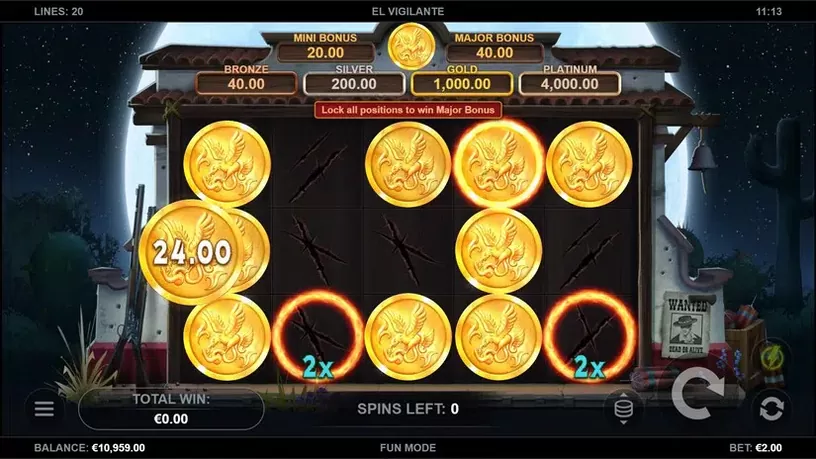 El Vigilante slot screenshot 6