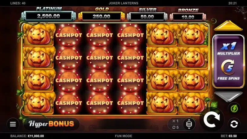 Joker Lanterns slot screenshot 5