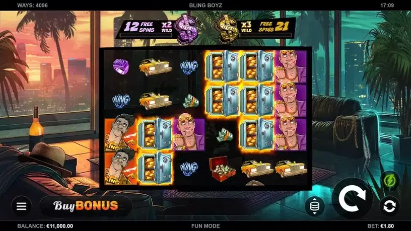 Bling Boyz slot screenshot 1