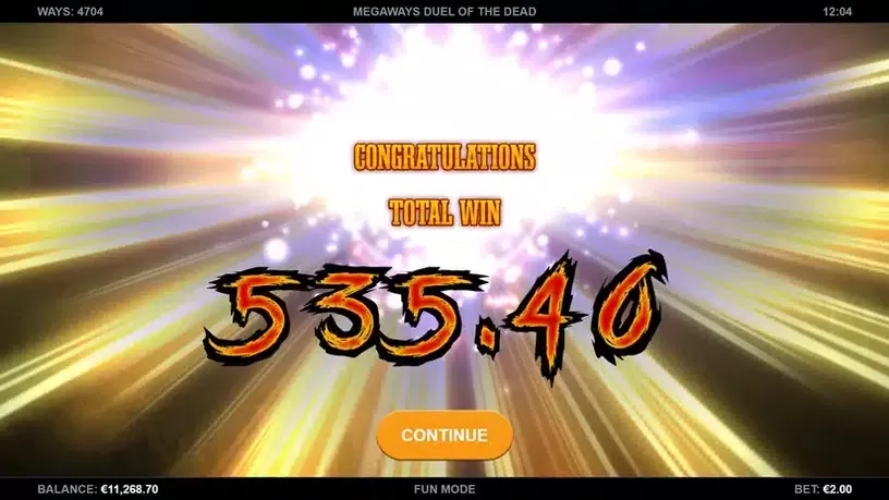 Duel Of The Dead Megaways slot screenshot 6