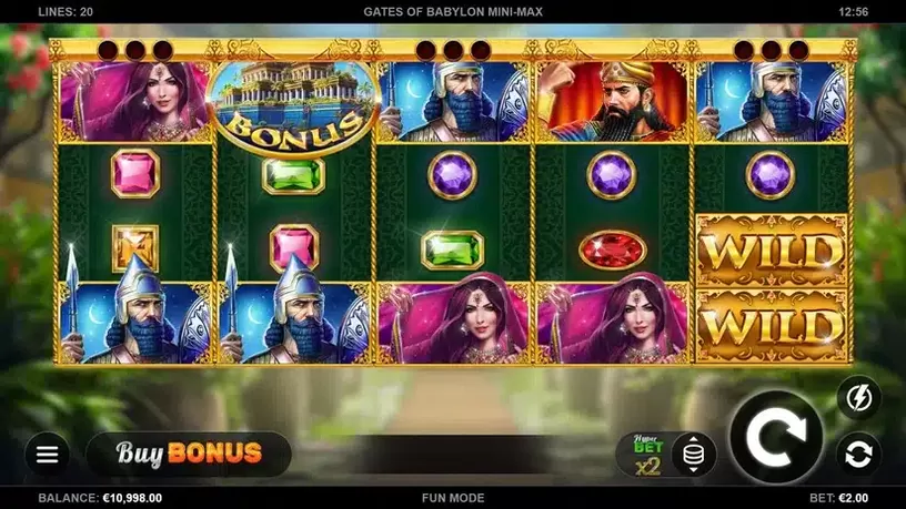 Gates of Babylon Mini-Max slot screenshot 1