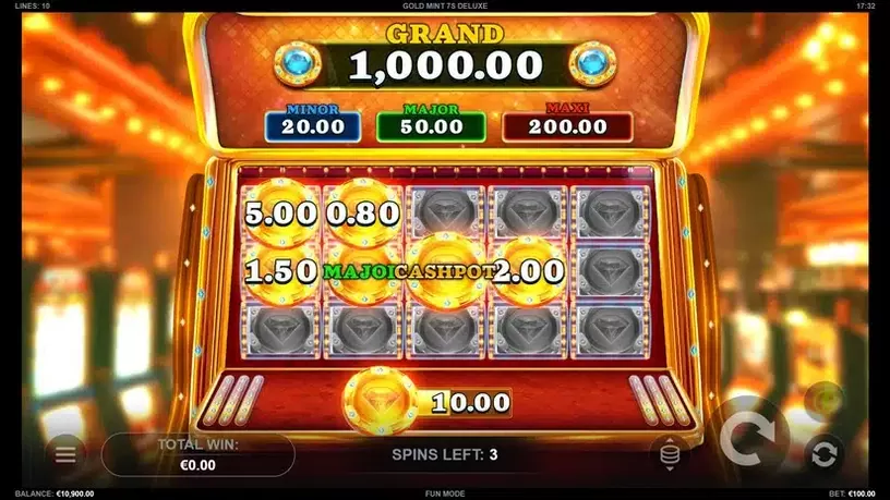 Gold Mint 7s Deluxe slot screenshot 3