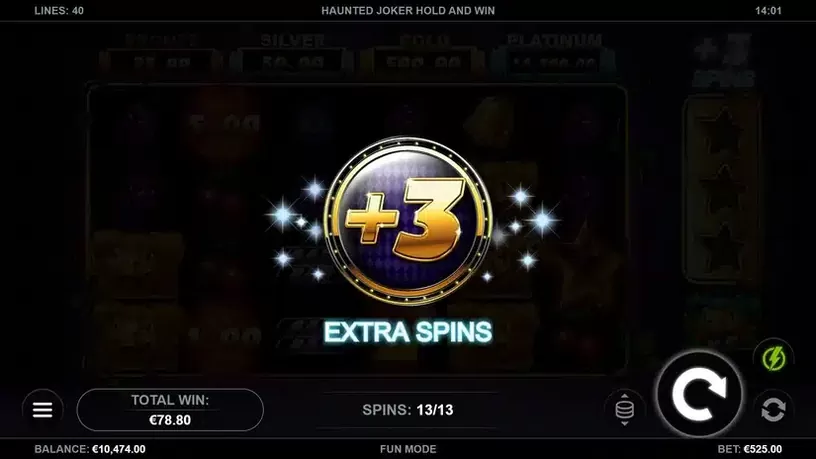 Haunted Joker Hold and Win slot screenshot 5