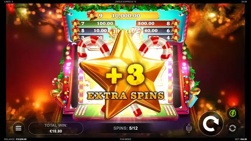 Jingle Express 7s slot screenshot 5