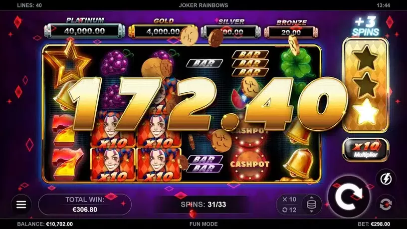 Joker Rainbows slot screenshot 7