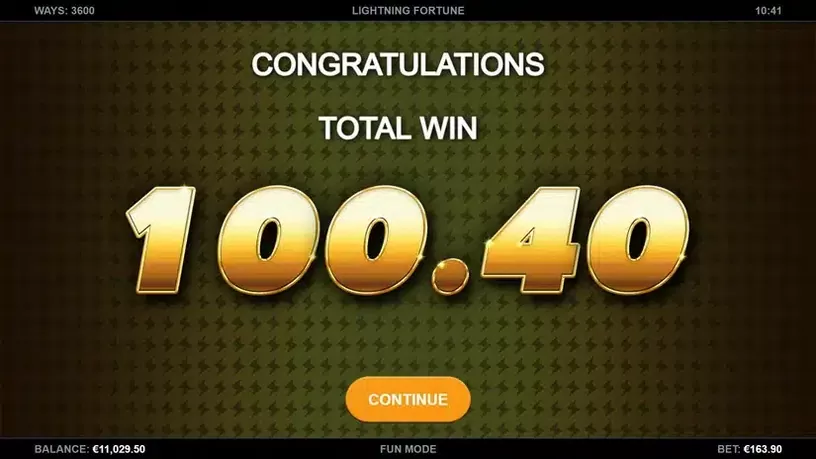 Lightning Fortune slot screenshot 5