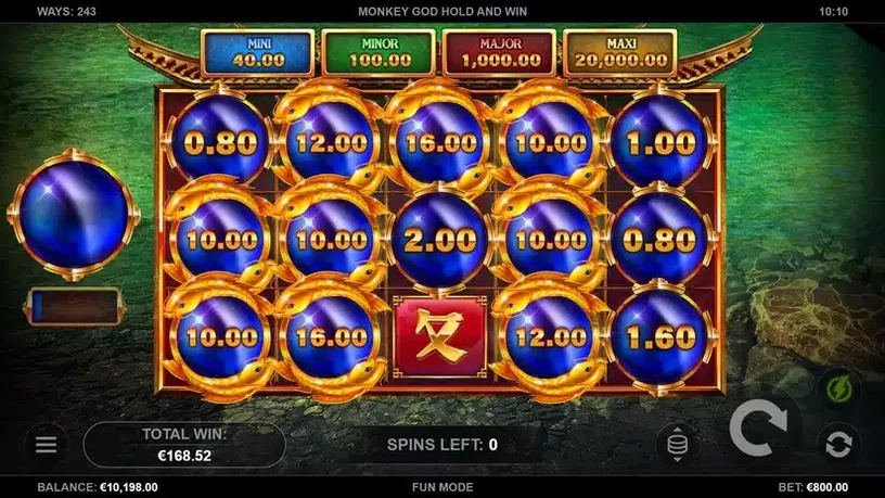 Monkey God Hold and Win slot screenshot 7