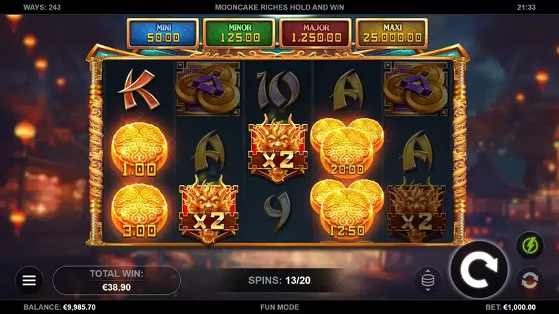 Mooncake Riches slot screenshot 4