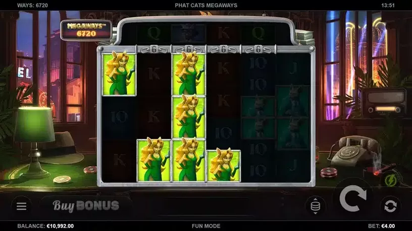Phat Cats Megaways slot screenshot 2