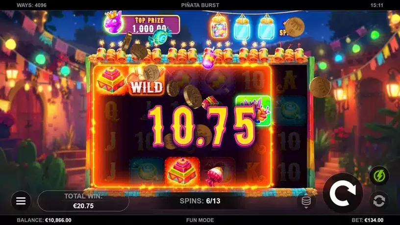 Piñata Burst slot screenshot 6