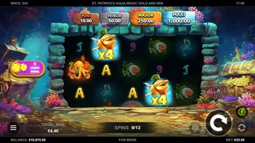 St. Patrick’s Aqua Magic slot screenshot 5