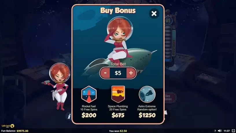 Astro Anna slot screenshot 4