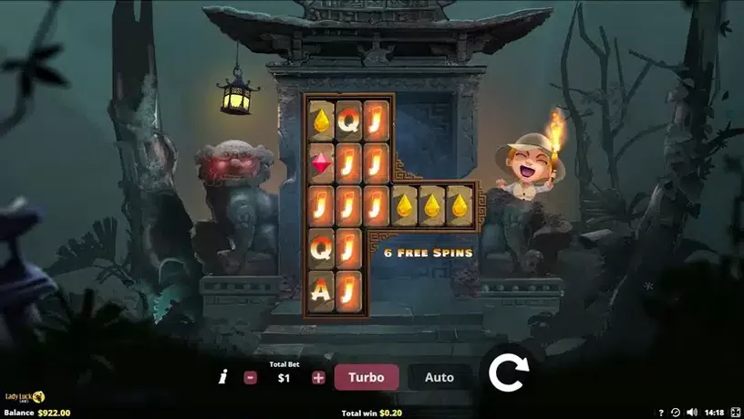 Lady Luck’s Gold Quest slot screenshot 5