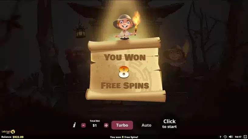 Lady Luck’s Gold Quest slot screenshot 4