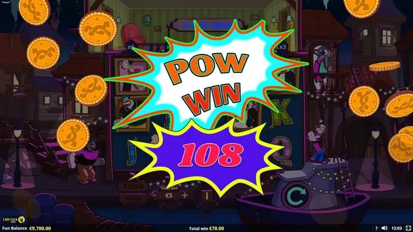 Popeye slot screenshot 6