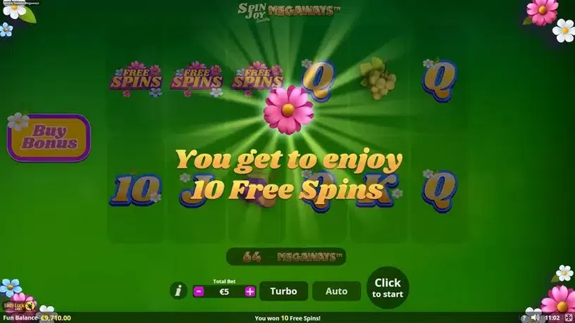 Spinjoy Society Megaways slot screenshot 4
