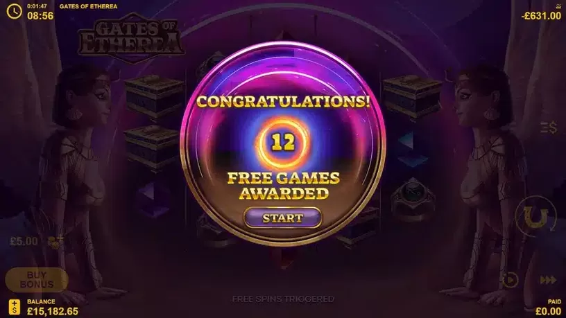 Gates of Etherea slot screenshot 4