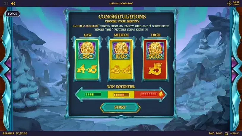 Loki Lord of Mischief slot screenshot 4