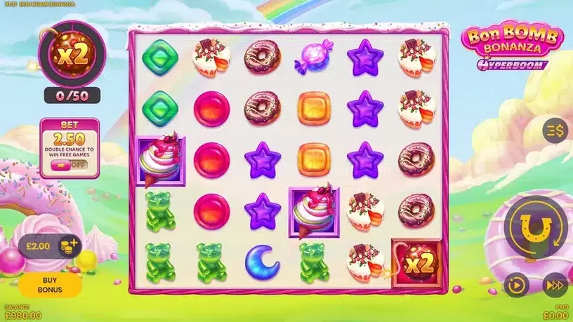 Bon Bomb Bonanza Hyperboom slot screenshot 1