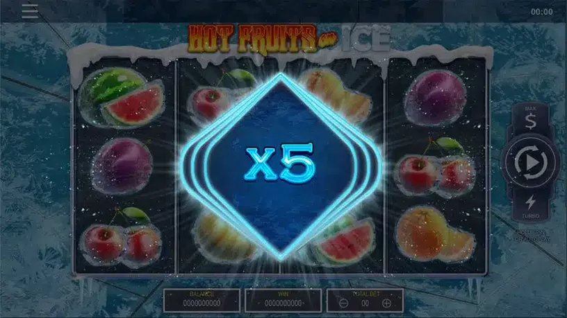 Hot Fruits on Ice slot screenshot 4