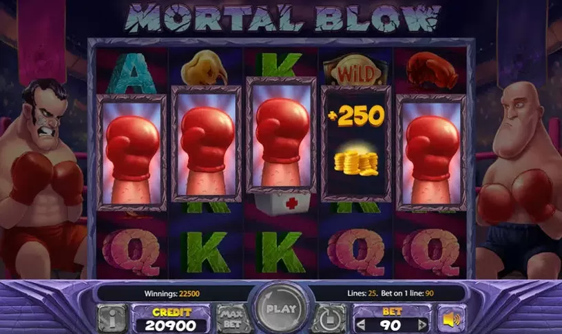 Mortal Blow slot screenshot 3