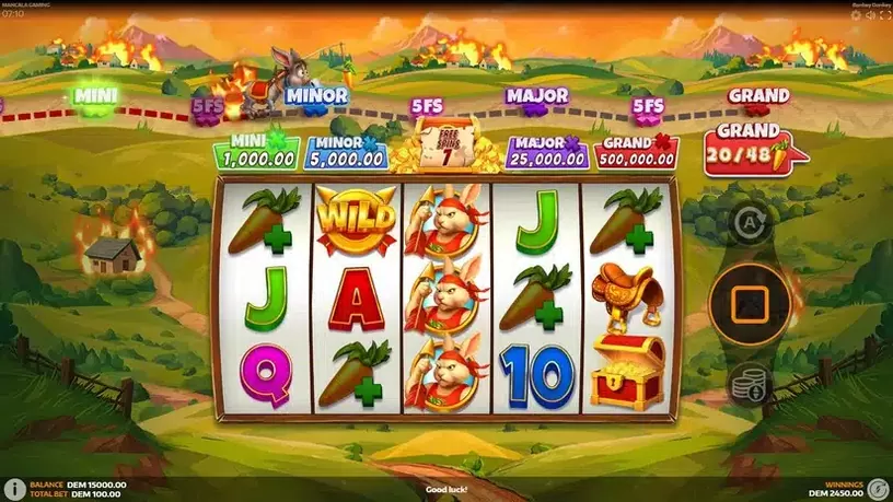 Bonkey Donkey slot screenshot 5