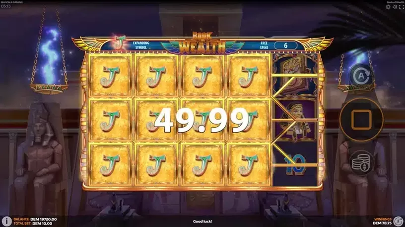 Book of Wealth slot screenshot 4
