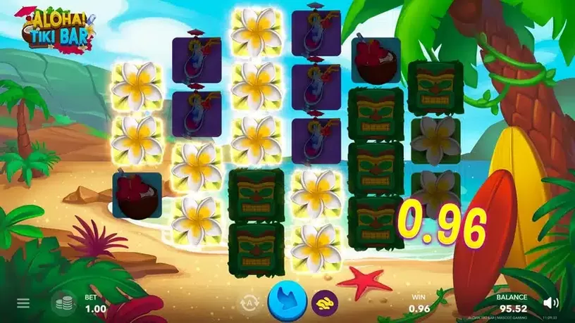 Aloha! Tiki Bar slot screenshot 4