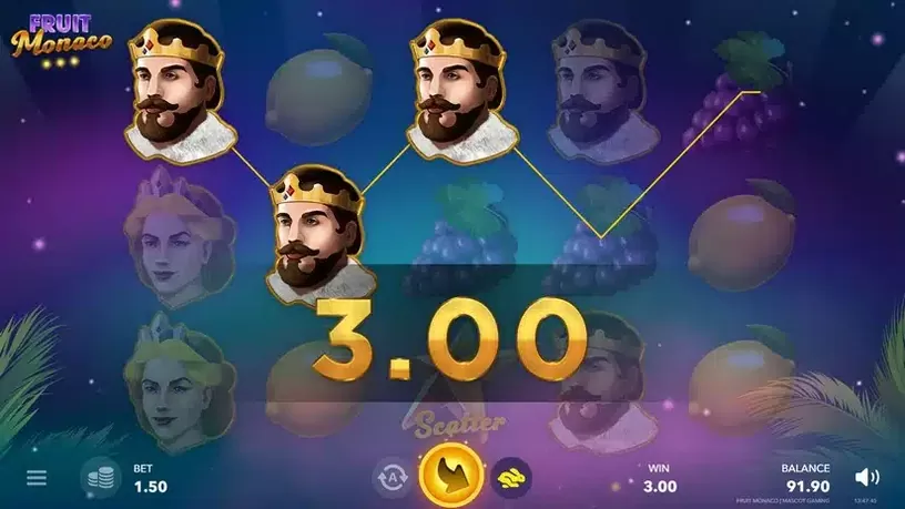 Fruit Monaco slot screenshot 3