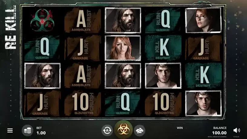 Re Kill slot screenshot 1