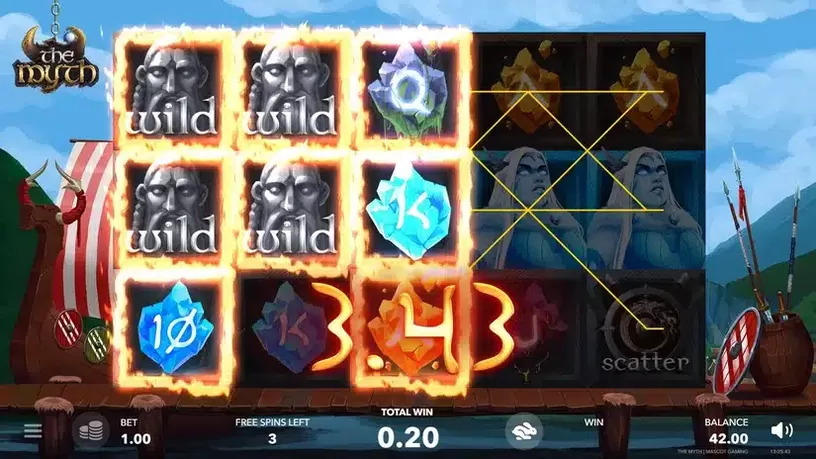 The Myth slot screenshot 3