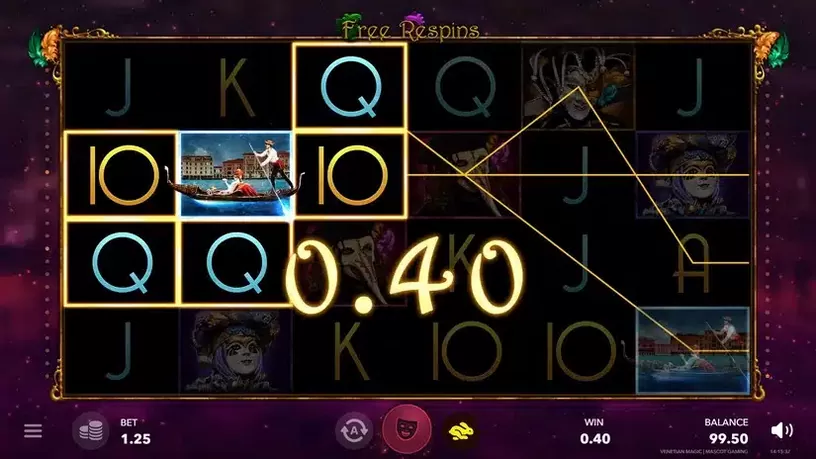 Venetian Magic slot screenshot 3