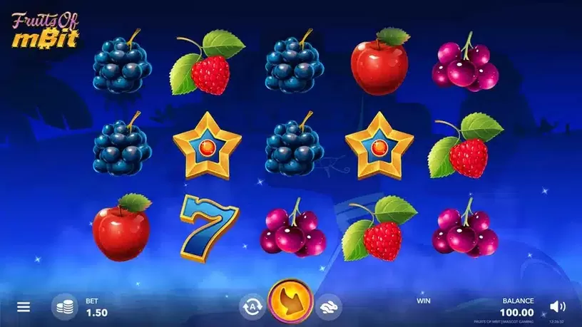 Fruits of Mbit slot screenshot 1