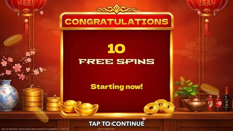 Rice & Riches: Hold and Win slot screenshot 4