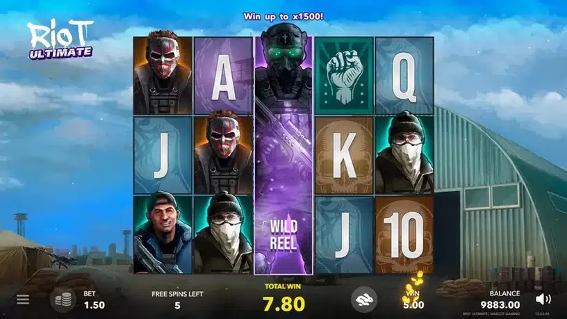 Riot Ultimate slot screenshot 3