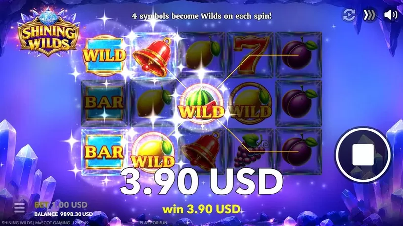 Shining Wilds slot screenshot 3