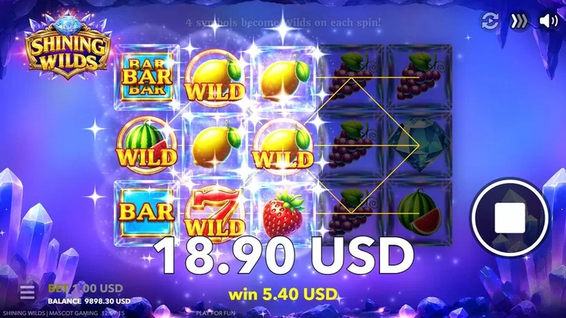 Shining Wilds slot screenshot 5
