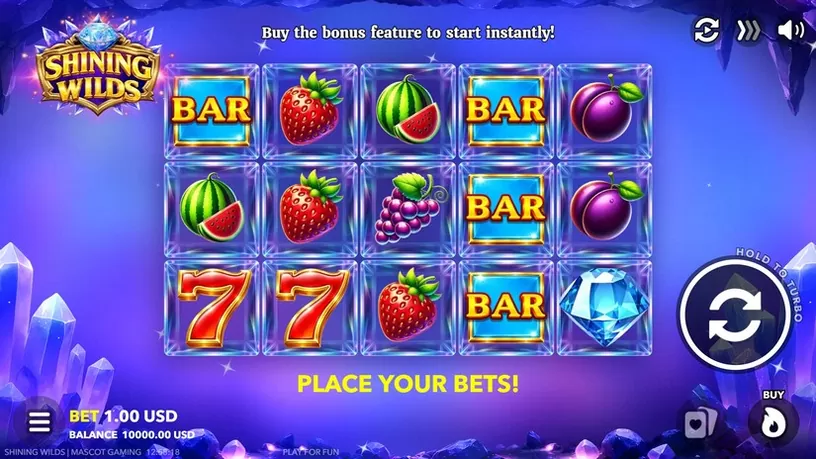 Shining Wilds slot screenshot 1