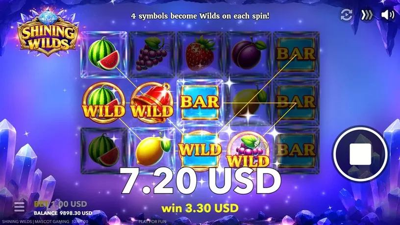 Shining Wilds slot screenshot 4