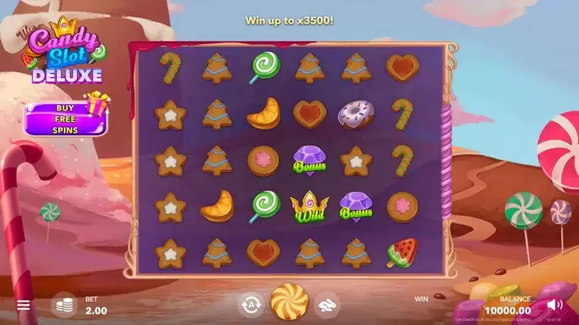 The Candy Slot Deluxe slot screenshot 1