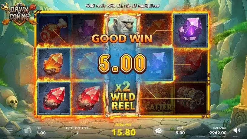 The Dawn is Coming! slot screenshot 4