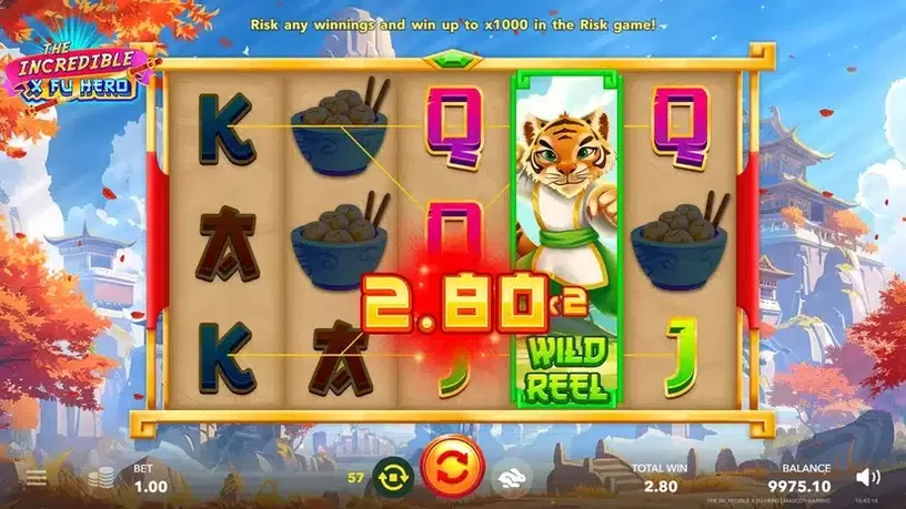 The Incredible X Fu Hero slot screenshot 4