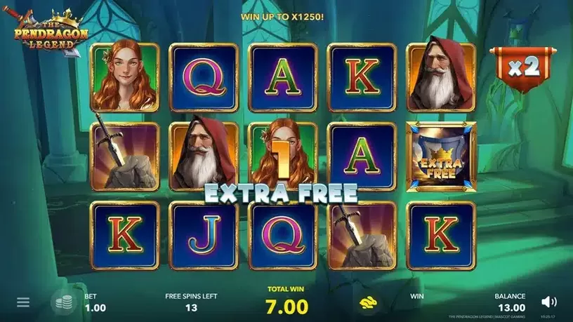 The Pendragon Legend slot screenshot 4