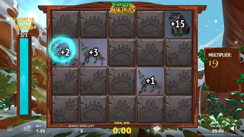 Wildlife Riches slot screenshot 3